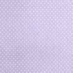 Tela Topitos Fondo Lila Algodón - Imagen 2