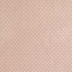 Tela Topitos Fondo Beige Algodón