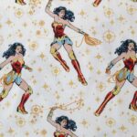 Tela Wonder Woman Algodón - Imagen 2