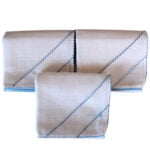 PACK 3 Gasas Para Bordar Azul