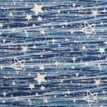 tela estrellas algodón