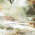 Tela Satinada De Verano Estampado Pintura Óleo - Imagen 2