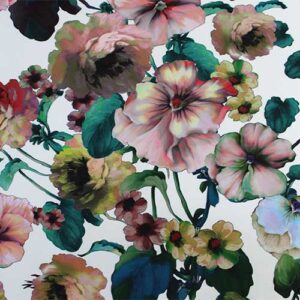 tela mikado estampado flores