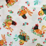 Tela Gallinas Algodón - Imagen 3