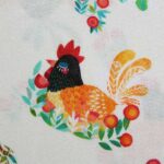 Tela Gallinas Algodón - Imagen 2