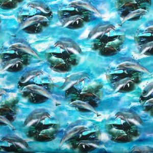 estampado delfines