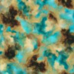 Tela Manchas Marmoleadas Algodón - Imagen 2