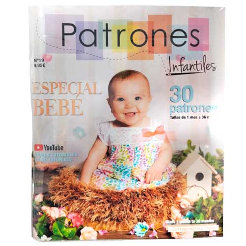 Revista Patrones Infantiles nº 16 ESPECIAL BEBÉS - Trapo's - Telas y tejidos