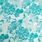 Tela Mikado Flores azules