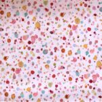 Tela Estampado Manchas Pintura Algodón