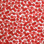 Tela estampado tomates