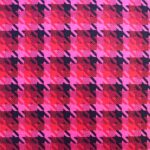paño pata de gallo rosa