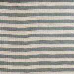 Final de pieza - Tela punto rayas blanco y verde. 80x145 cm. - Imagen 2