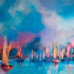 Tela Crepé Panel Marítimo - Imagen 3