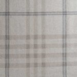 tela de punto con estampado de cuadros en colores beige y gris
