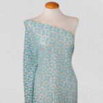 Tela Encaje Bordado florecitas