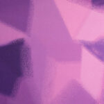 Tela Satinada estampado formas lila - Imagen 2