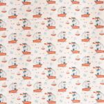 tela estampado marinero