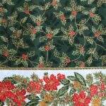 Tela Algodón Cenefa Navidad - Imagen 2