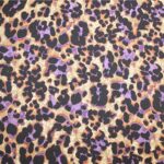 Tela Estampado Leopardo lila