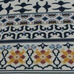 Tela Estampado Mural simulación lino - Imagen 4