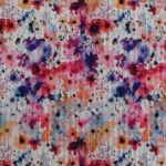 Tela Estampado Flores Pintura