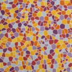 Tela de Algodón Estampado Vidriera en Colores Llamativos - Imagen 2