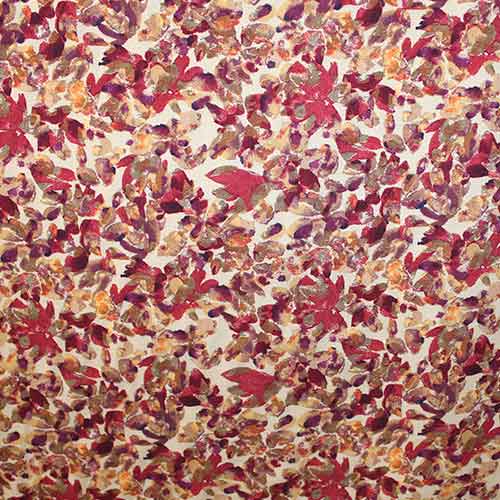 tela-viscosa-estampado-granate Tela de viscosa con estampado granate y fondo beige - Imagen 1