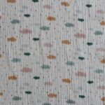 Tela de doble gasa estampada con nubes – Algodón 100% ideal para bebé y ropa infantil