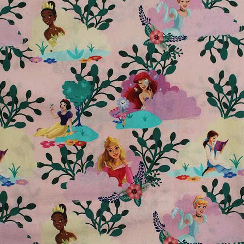 tela estampado princesas