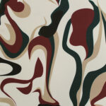 tela crepé estampado abstracto