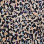 Tela de punto ANIMAL PRINT MULTICOLOR - Imagen 2