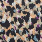 Tela de punto ANIMAL PRINT MULTICOLOR - Imagen 3