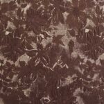 Tela de PUNTO JACQUARD Efecto Brocado Marrón